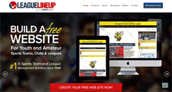 Desktop Screenshot of leaguelineup.com